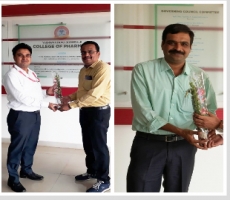 4-5th Apr 2019 Visit by Hon. Pharmacy Council of India, New Delhi (PCI) committee members Hon.  Dr. Giriidhar R. Shendarkar and Dr. Nachiket  S. Dighe 